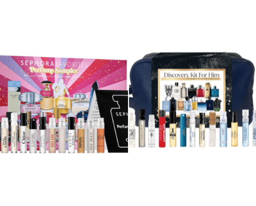 Sephora Perfume Sampler Set🎀🛍️ cover photo collage