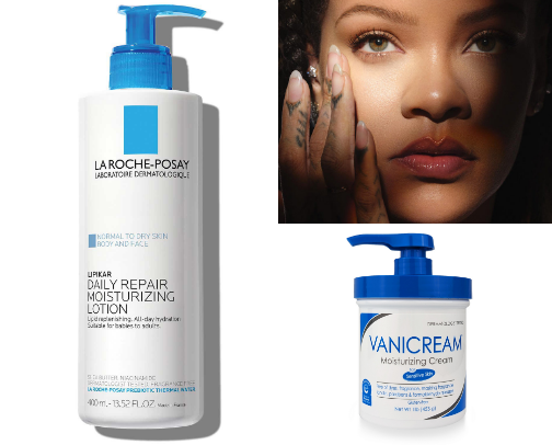 Skin care cover photo collage
