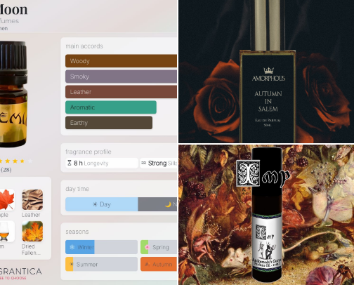 Autumnal Fragrances: Leaves, Damp Earth, Woodsmoke, and Fall Air 🍂 cover photo collage