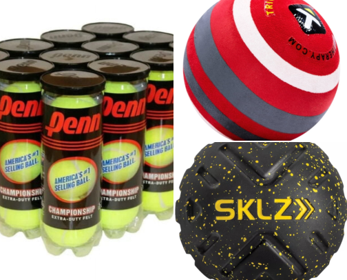 How a Tennis Ball Fixed My Tight Glutes After Sitting All Day cover photo collage