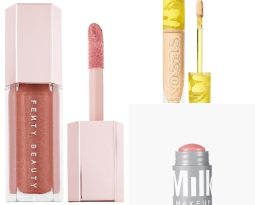 Makeup products for an everyday look✨ cover photo collage