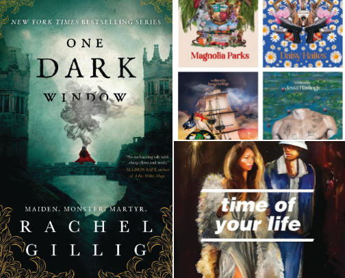 Reads that live in my head rent free cover photo collage