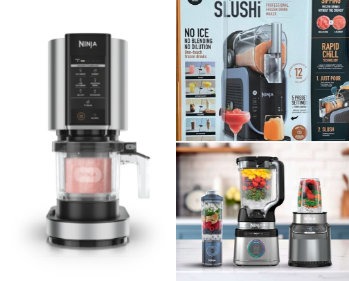 Favorite appliances and cookware as a vegan cover photo collage