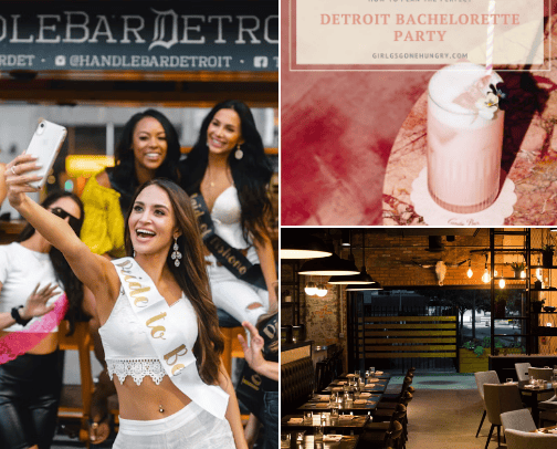 Bachelorette party ideas Detroit Michigan cover photo collage