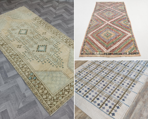 Rugs of Etsy cover photo collage