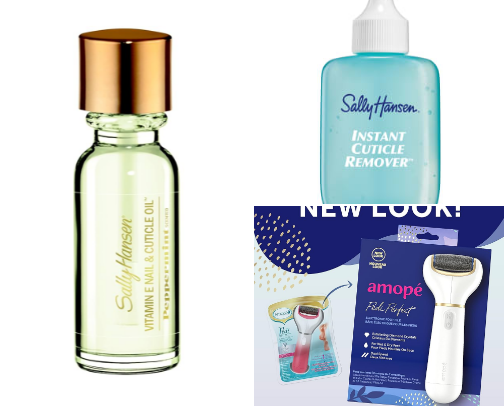 At Home Mani/Pedi Must Haves cover photo collage