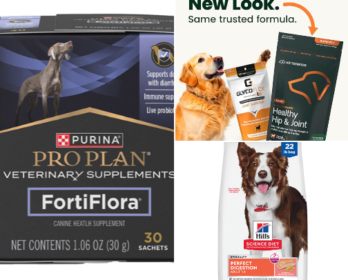 French Bulldog Supplements cover photo collage