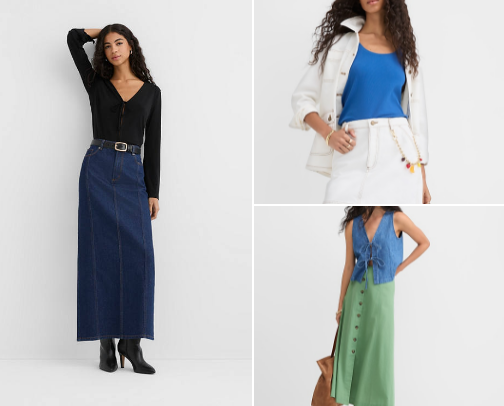 Skirts I'm Loving Right Now cover photo collage