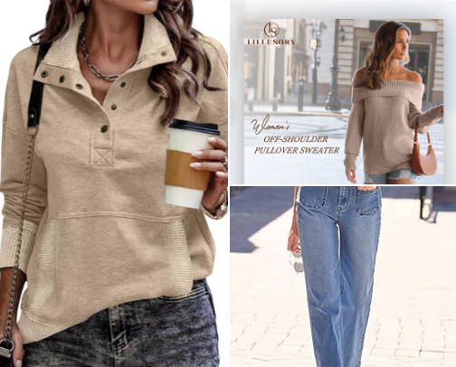 Fall fashion I feel good in! cover photo collage