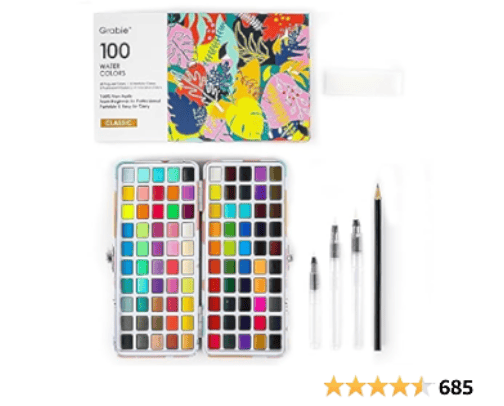 Become a watercolor wonder! cover photo collage