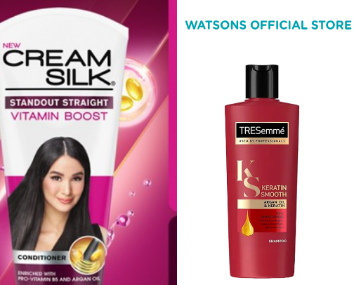 Shampoo and conditioner cover photo collage