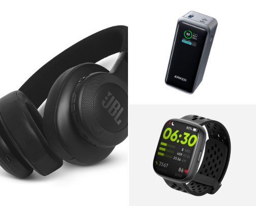 Tech Accessories cover photo collage