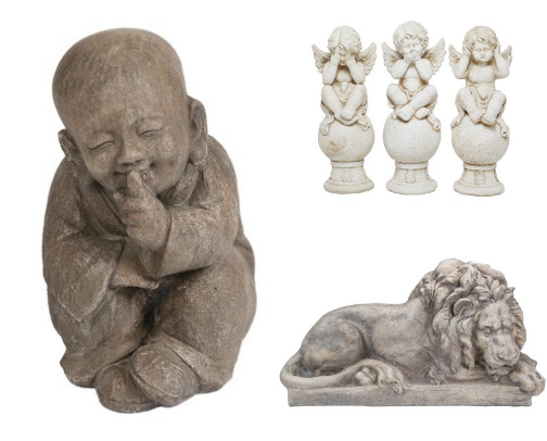 Garden Sculptures & Decor cover photo collage