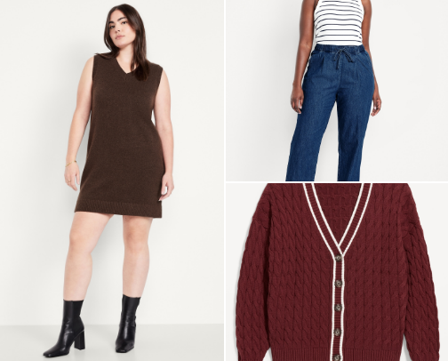 Old navy haul cover photo collage