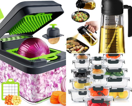 Things you need in the kitchen cover photo collage