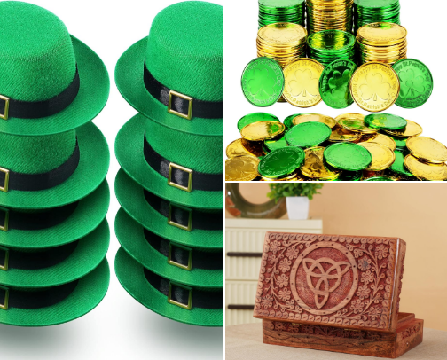 St. Patrick's Party Ideas cover photo collage