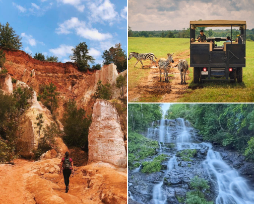 Some of the Best Places to Visit in Georgia cover photo collage