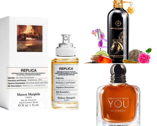 fall / winter perfumes that LAST cover photo collage