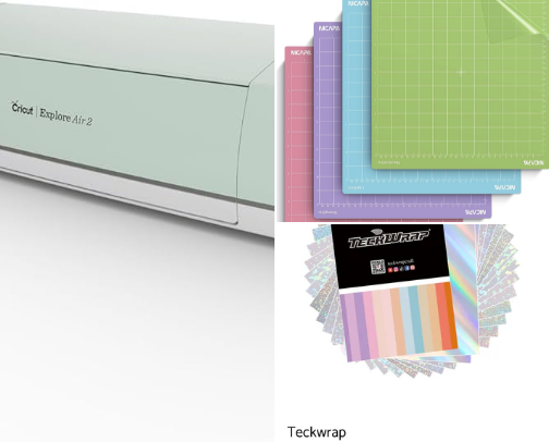 Cricut Crafting cover photo collage