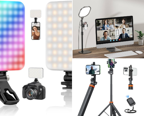 Look Like You Know What You're Doing On Camera (Without Going Broke) cover photo collage