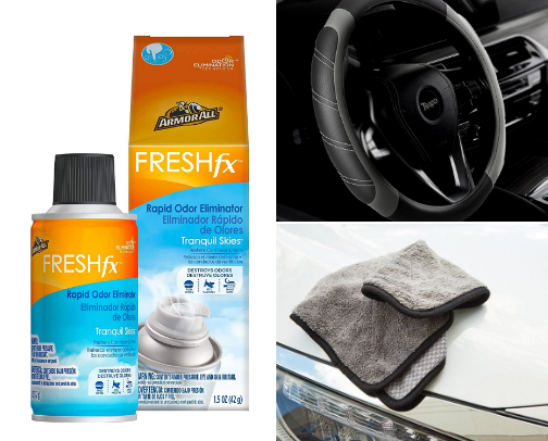 Car Accessories cover photo collage
