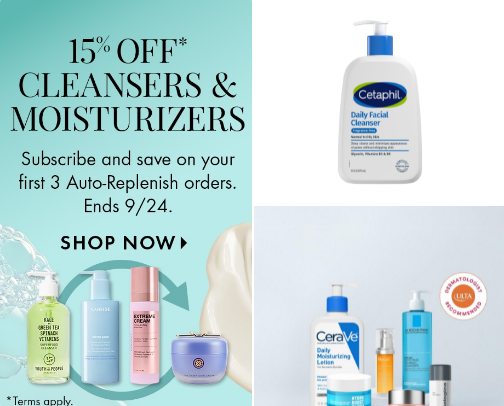Skin care and beauty product cover photo collage