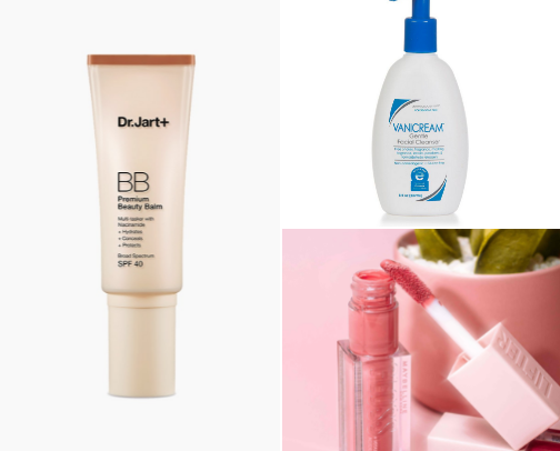 Low maintenance beauty & skincare for sensitive skin🫶🏼 cover photo collage