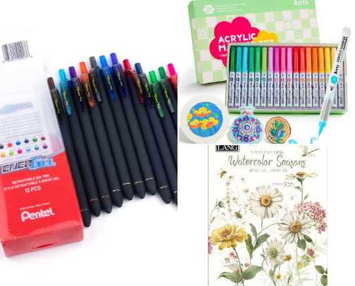 Pens ~ From a Pen Addict... (And a calendar you really need for the New Year!) cover photo collage