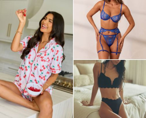Lounging Around & Intimates cover photo collage