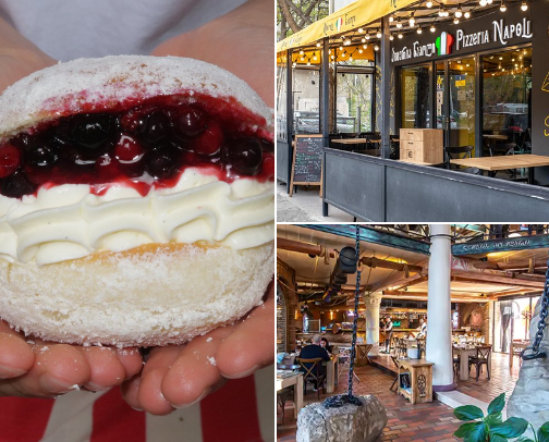 Cafes in tbilisi cover photo collage