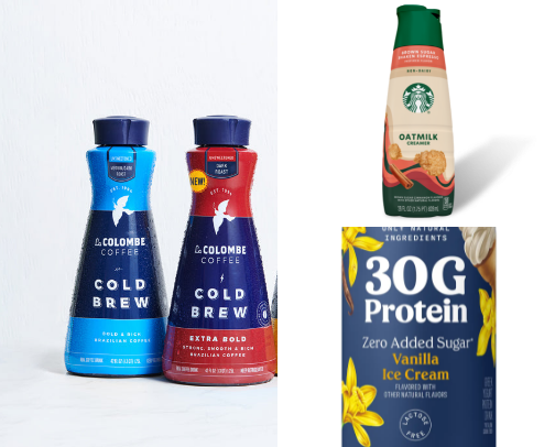 staples in my fridge/pantry cover photo collage