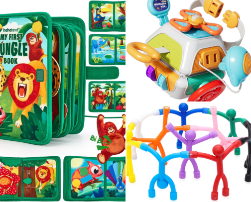 Road Trip Toys for 2-5 year olds cover photo collage