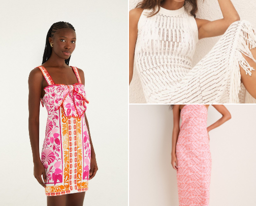 Beach Vacation Outfits for Moms of Little’s who still LOVE fashion!! cover photo collage