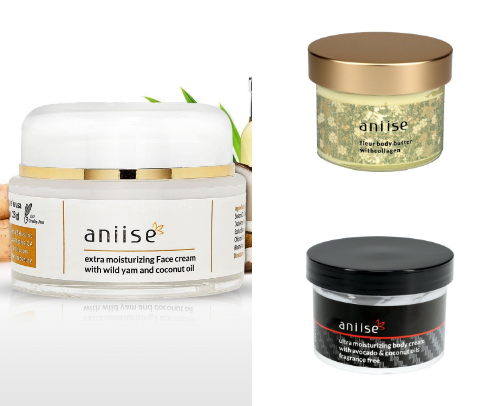 The best natural cosmetics for me - toners, body scrubs and creams... cover photo collage