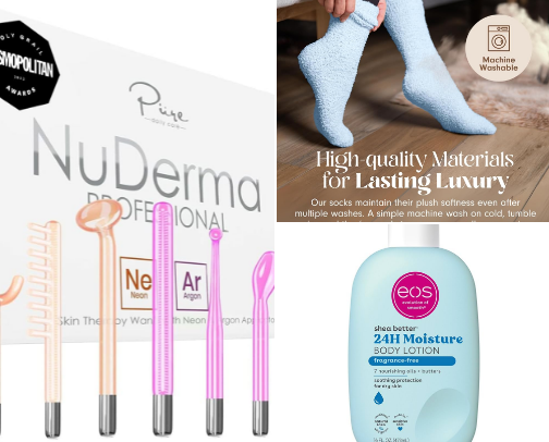 Self care night🧖‍♀️🍵 cover photo collage