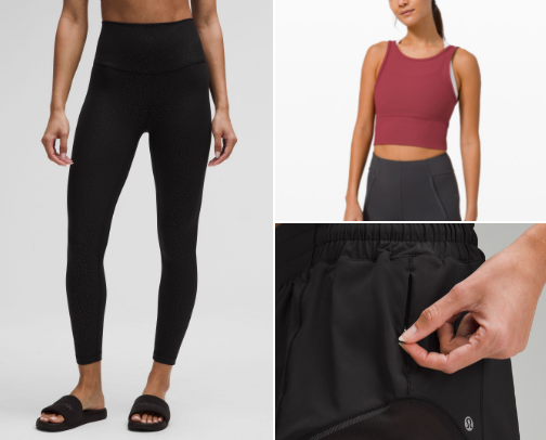 my go to athletic wear! cover photo collage