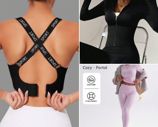 Sportwear🏐 cover photo collage