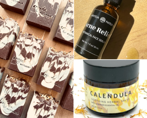 My Favorite Body/Skin Care Brand - Arvyda Naturals cover photo collage