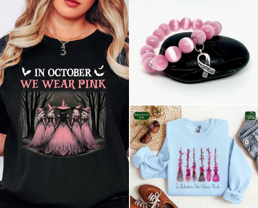 🎀 Pink with a Purpose cover photo collage