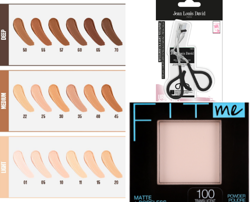 drugstore makeup favs🌞 cover photo collage