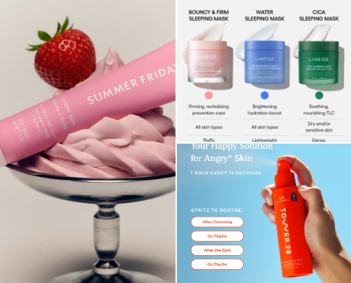 Luxury Beauty Worth the Hype cover photo collage