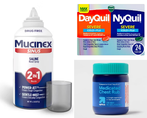 Cold and Flu Necessities cover photo collage