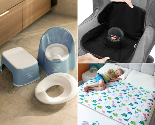 Helpful Potty Training Essentials cover photo collage