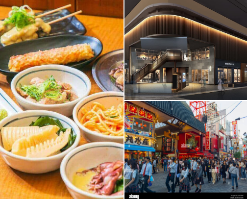 Hidden Izakayas in  Osaka cover photo collage