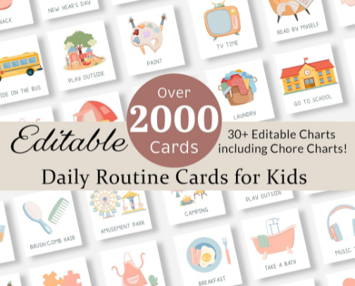 Simple Summer Routine for Moms (Stay Organized With Kids at Home) cover photo collage