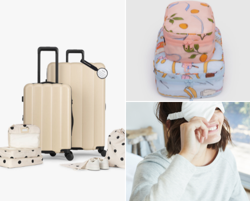 Travel Necessities ✈️🗺️ cover photo collage