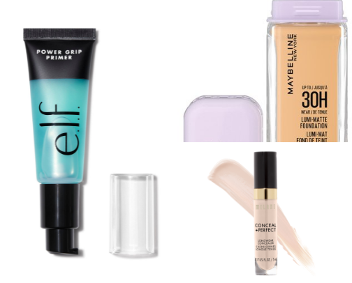 Natural no makeup affordable look cover photo collage
