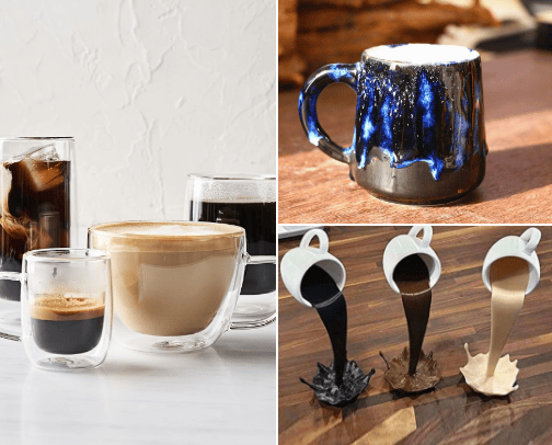 Coffee lovers cover photo collage