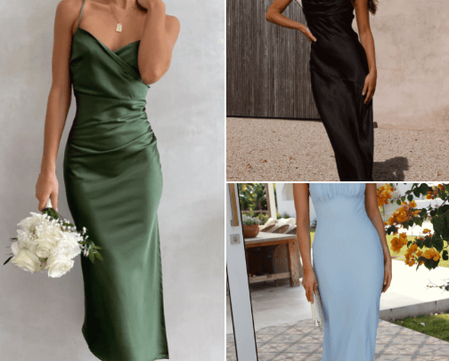 My Favorite Dresses Right Now cover photo collage
