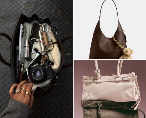 Everyday bags that look expensive cover photo collage